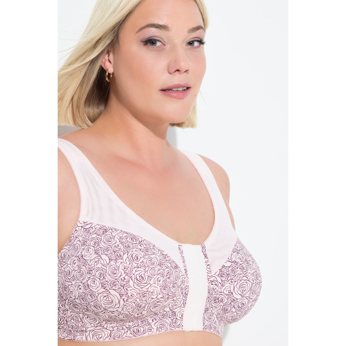 Soutien-gorge de maintien. Sans armatures rosa, ULLA POPKEN
