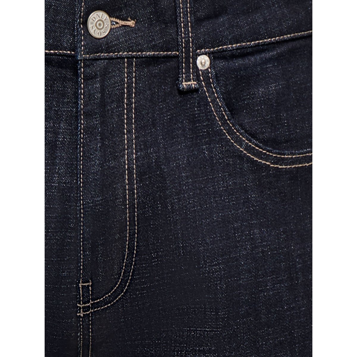 Jean Coupe Décontractée dark blue denim, ONLY & SONS