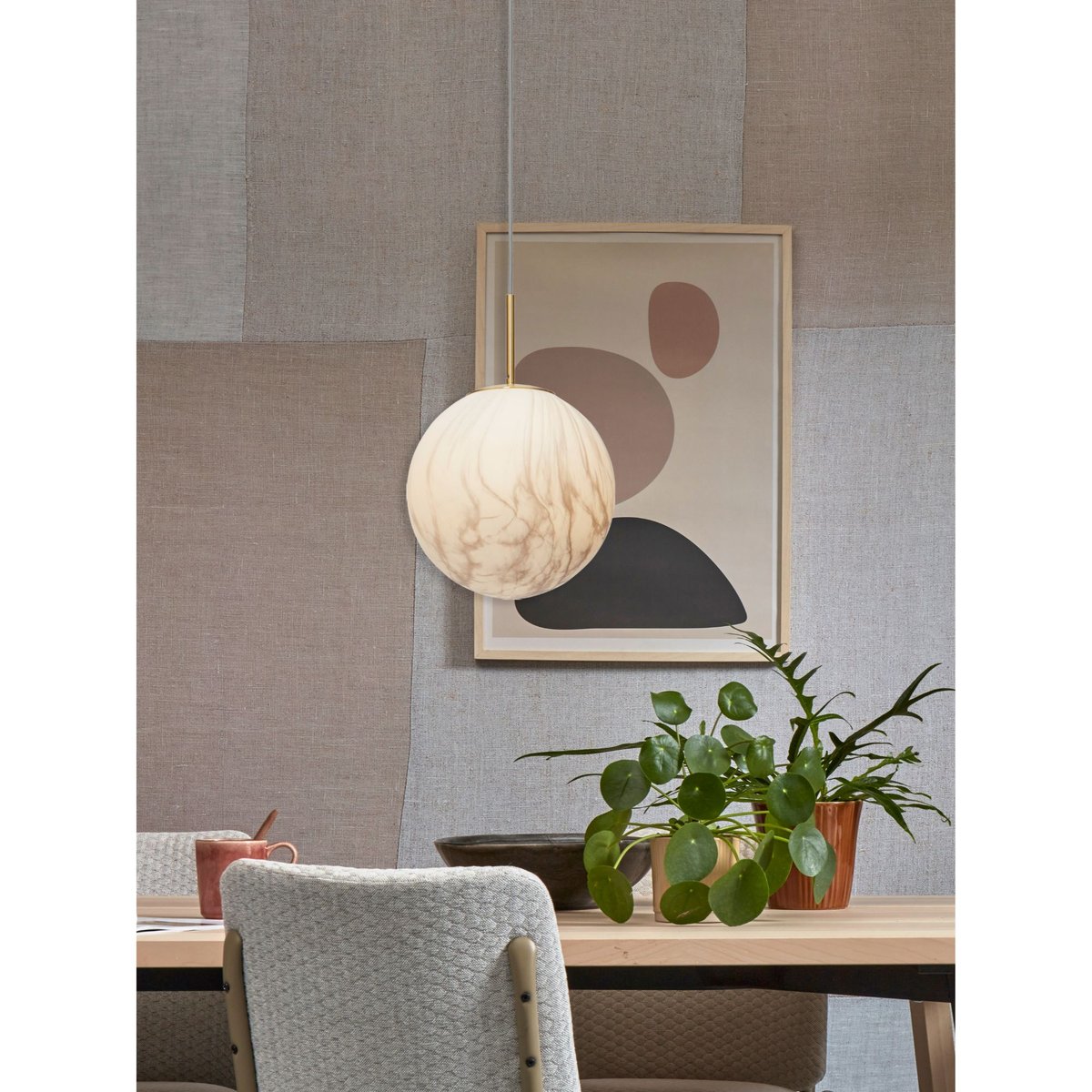 Suspension Verre CARRARA or clair, IT'S ABOUT ROMI