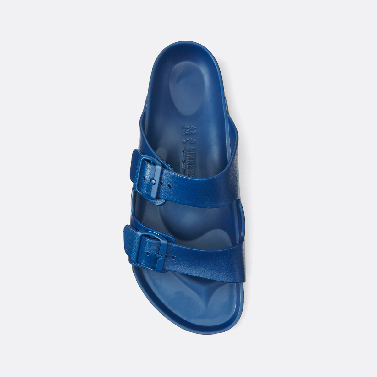 Mules doubles brides Arizona EVA bleu marine, BIRKENSTOCK