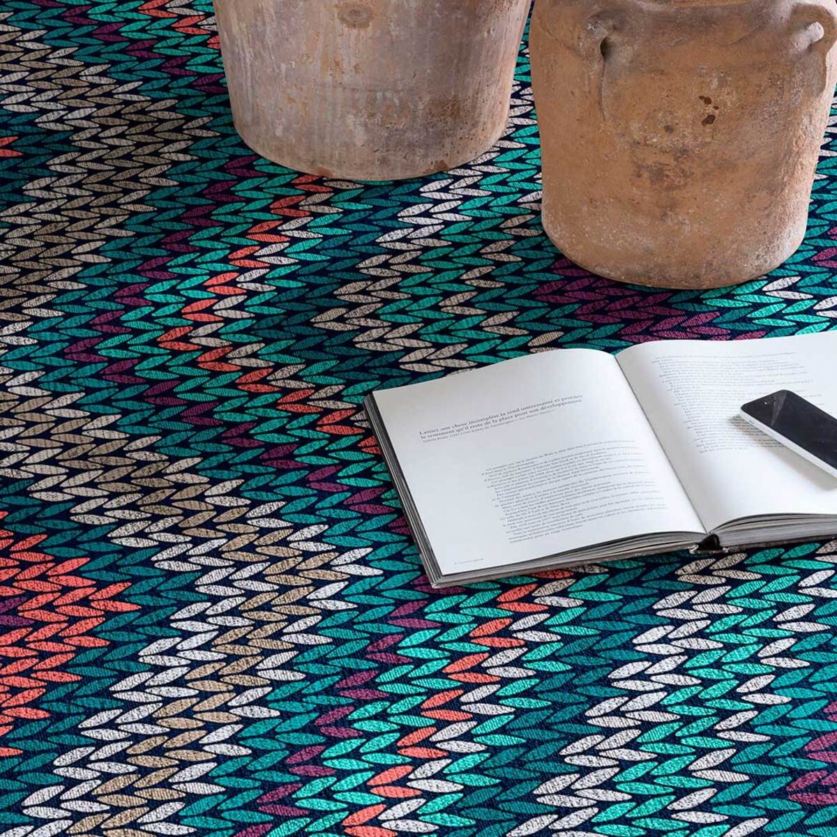 Tapis de salon PUNTO multicolore, NAF NAF HOME
