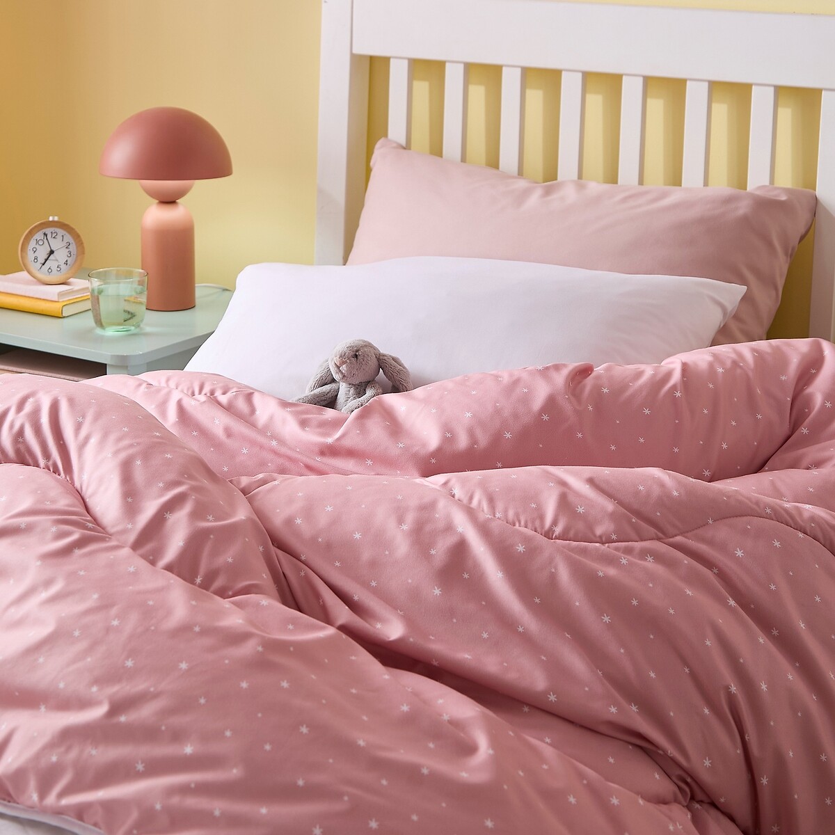 10.5 Tog Coverless Duvet Set Starry Night pink, NIGHT LARK