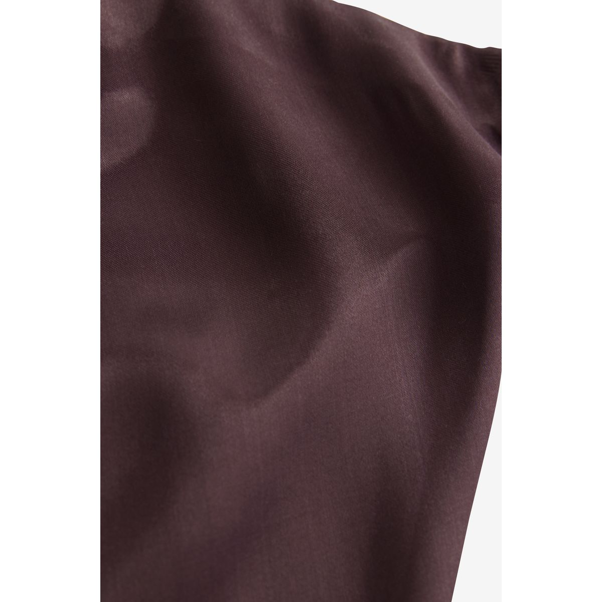 Jupe mi-longue en satin marron chocolat, NEXT