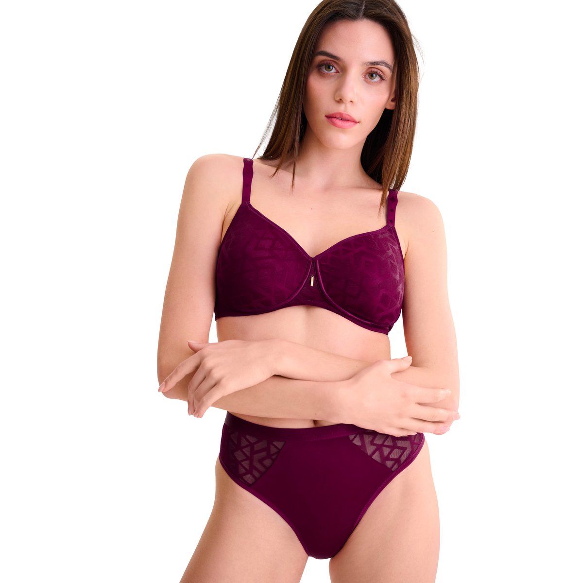Soutien-gorge sans armatures Opal magenta, LISCA