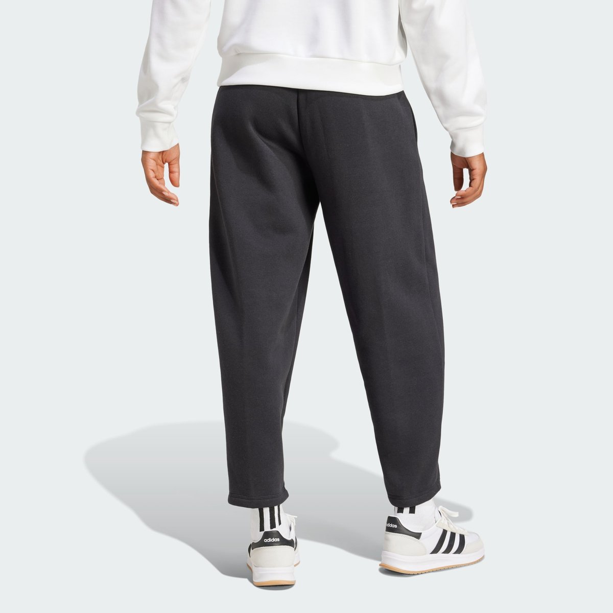 Pantalon Molleton Essentials Contemporary Logo Barrel black, ADIDAS SPORTSWEAR