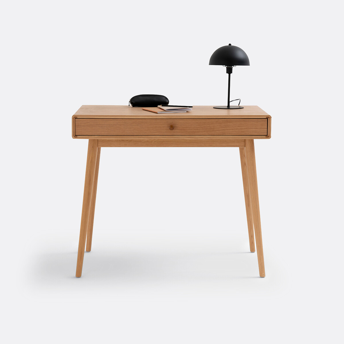 Bureau 1 tiroir, Miji chêne, LA REDOUTE INTERIEURS
