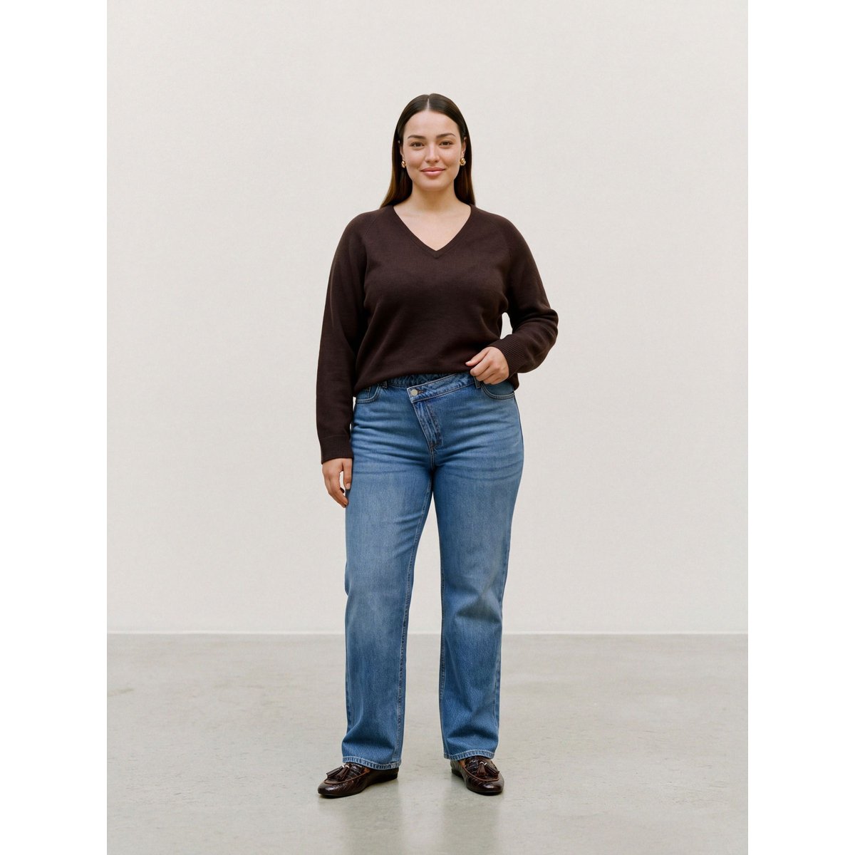 Pull marron - chocolate torte 1, VERO MODA