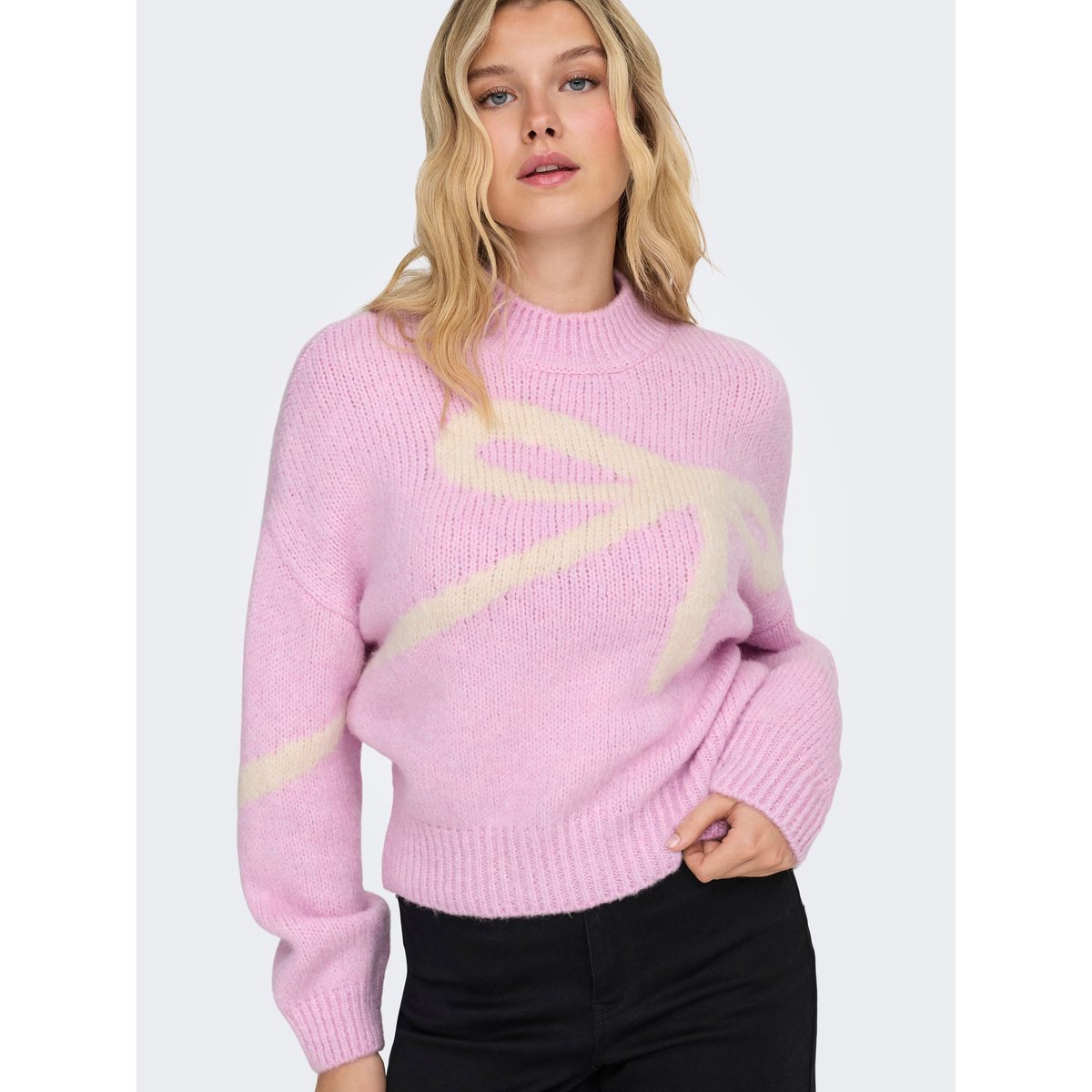 Pull En Maille rose - pink lady 1, JDY
