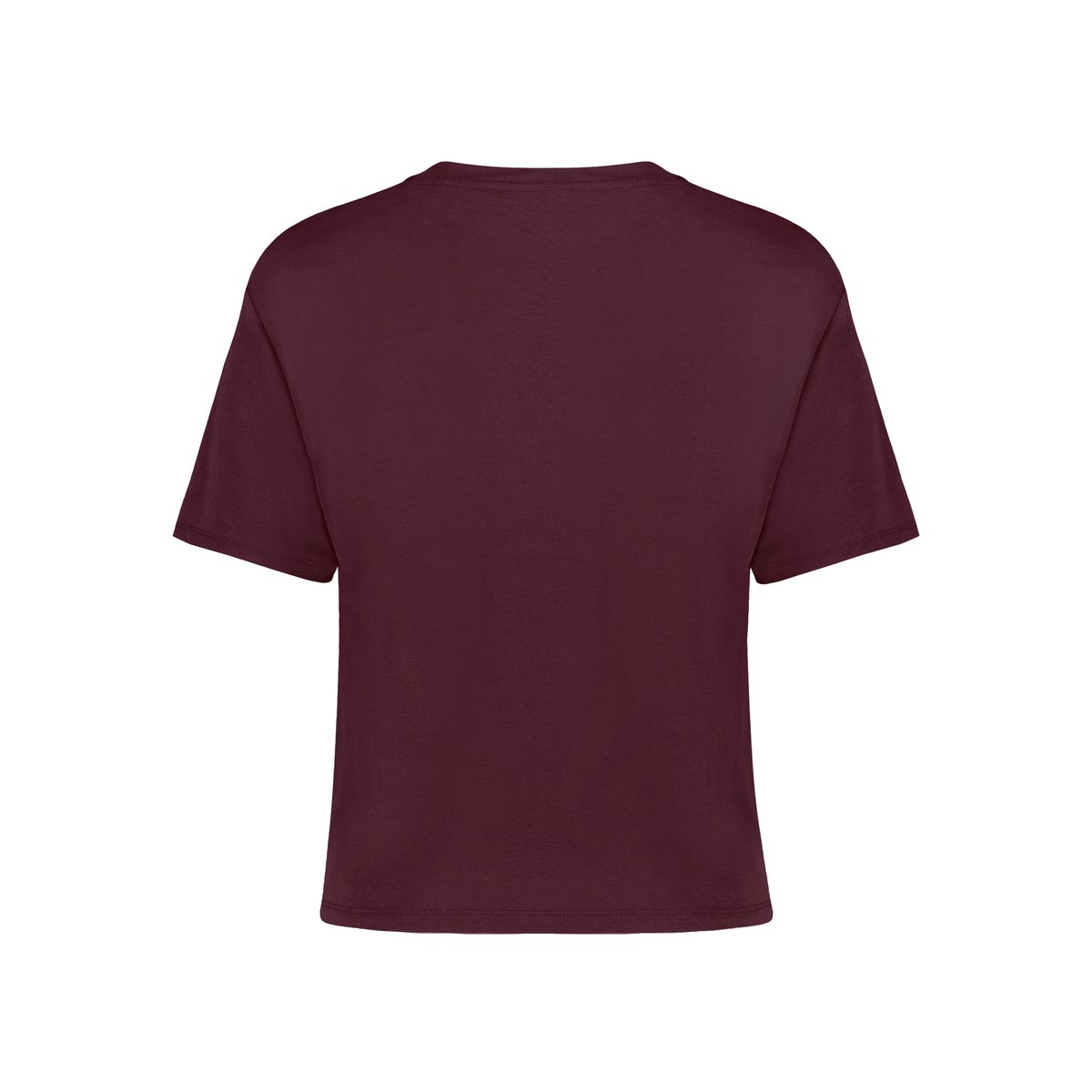 T-shirt à boucle dark aubergine, ZERO