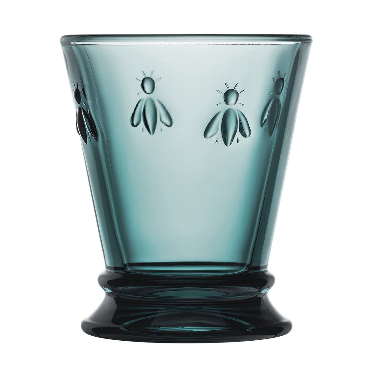 Lot 6 verres à eau bleu nuit, ABEILLE bleu nuit, LA ROCHERE