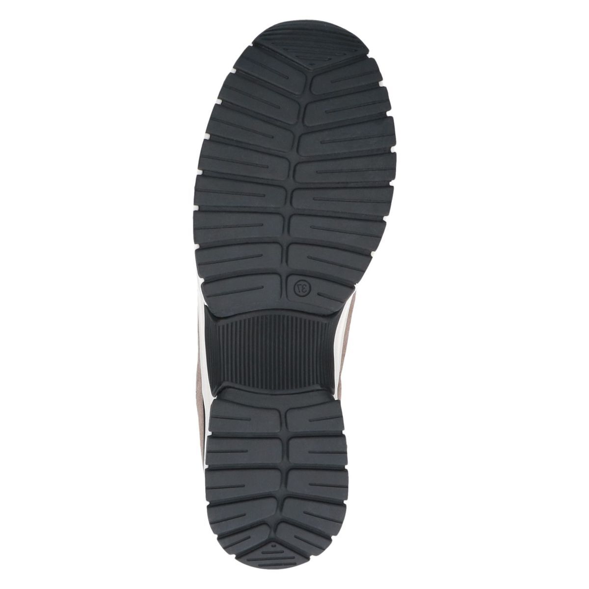 Basket à lacets marron mocca croco, CAPRICE