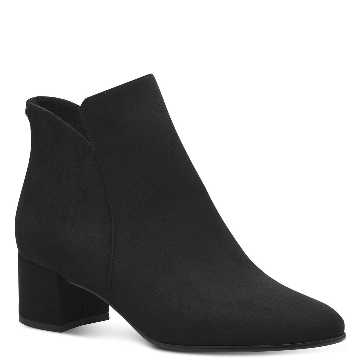 Bottine talon bloc noir, TAMARIS