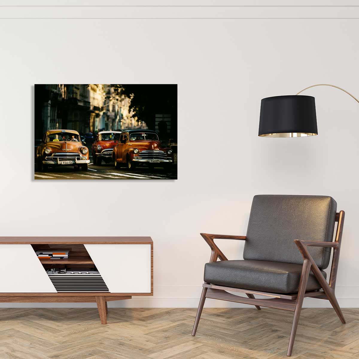 Tableau taxi tableau alu dibond, HEXOA