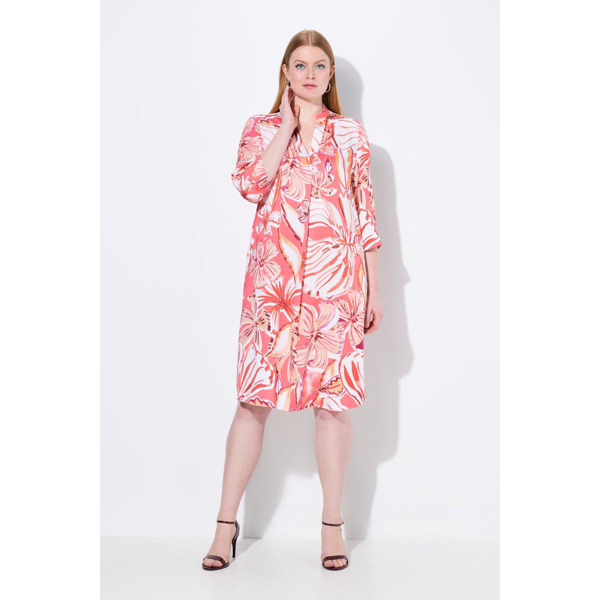Robe rose corail, ULLA POPKEN