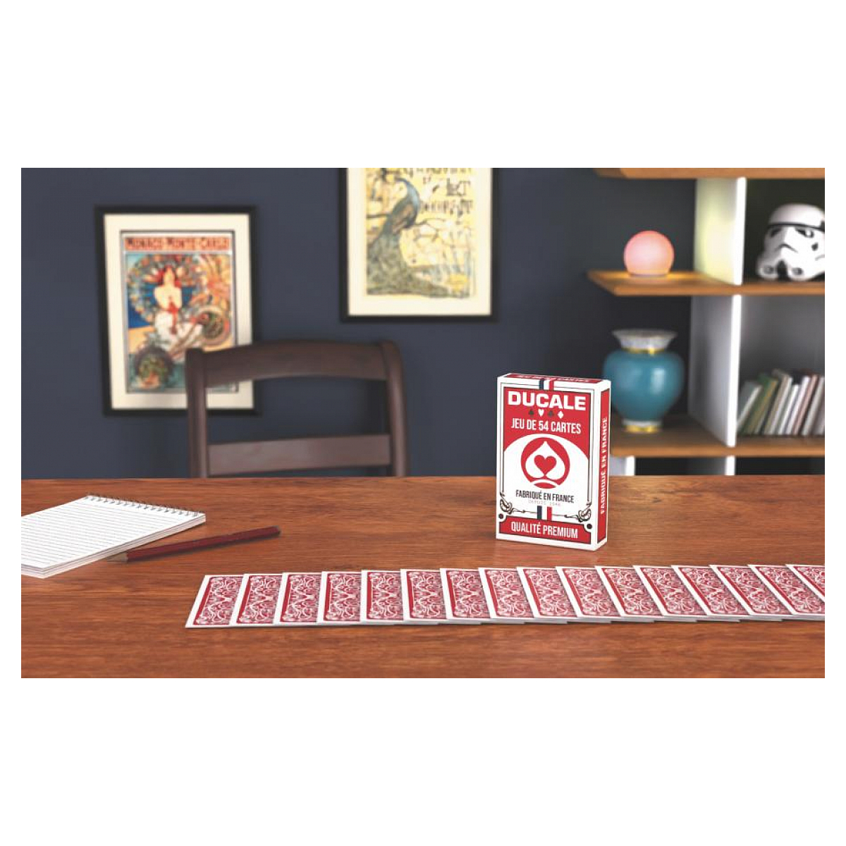 Ducale origine 54 cartes ec couleur unique, CARTAMUNDI
