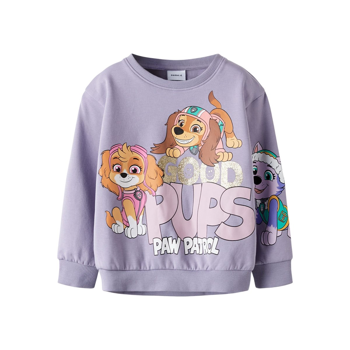 Sweat-Shirt lavender gray, NAME IT