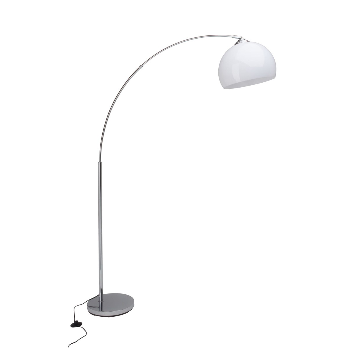Lampadaire VESSA chromé, BRILLIANT
