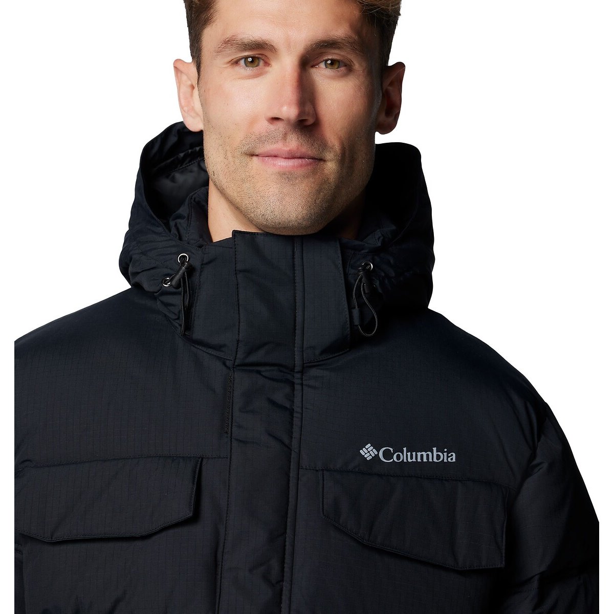Landroamer Hooded Padded Jacket black, COLUMBIA