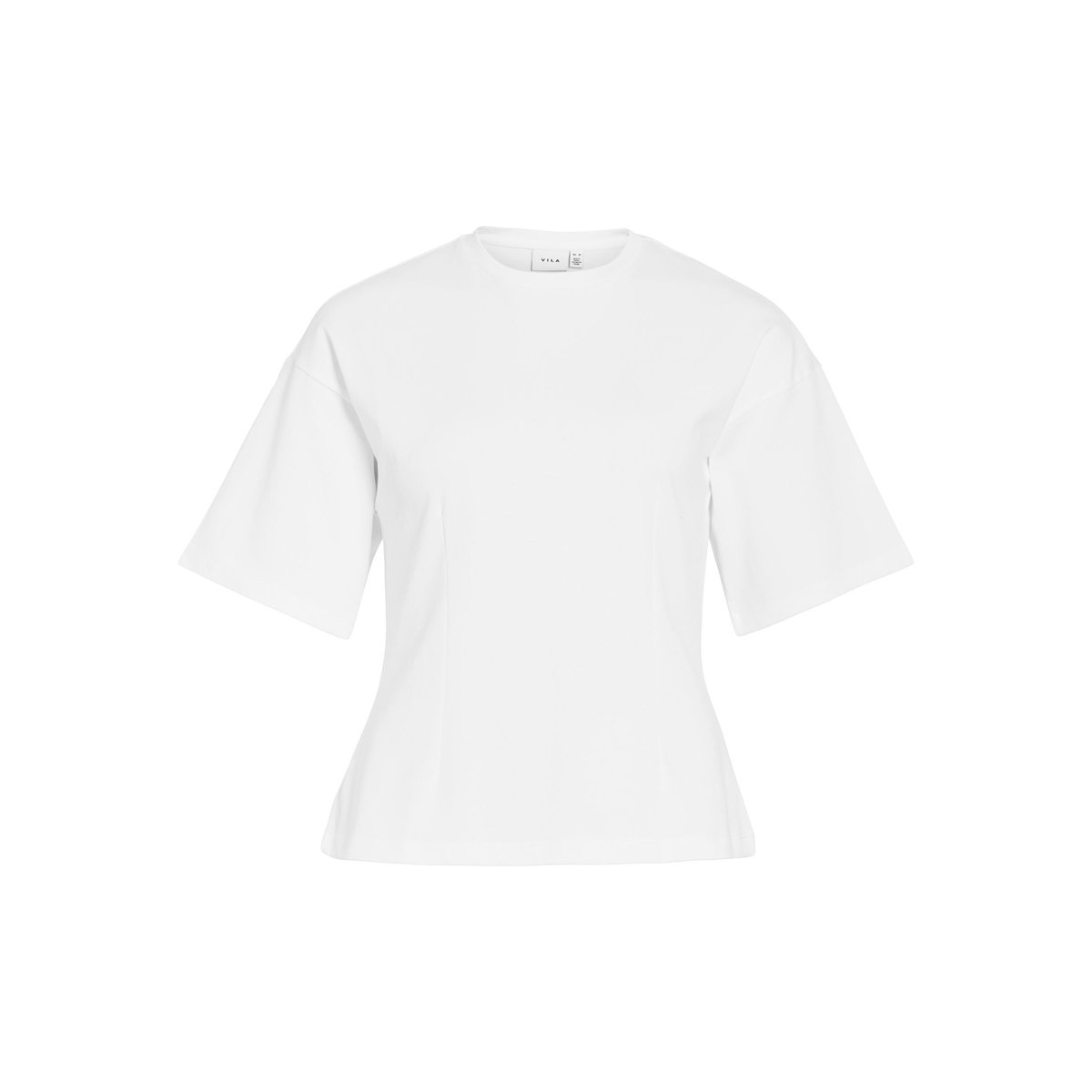 T-Shirt VIENDA - Col rond cloud dancer, VILA