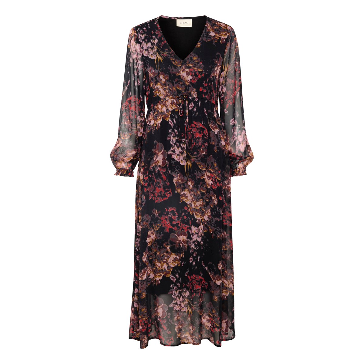 Robe rose floral, CREAM
