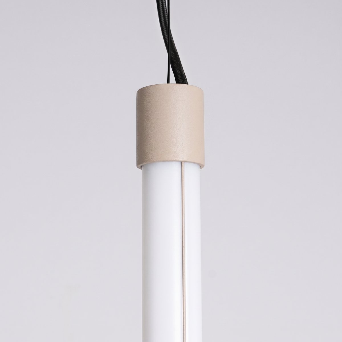 Suspension Acier Taupe LED 1 Trang taupe, EDEN