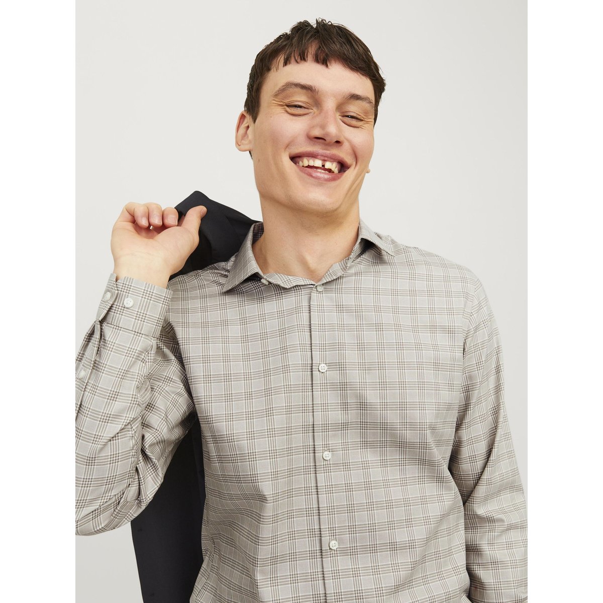 Chemise Habillée greige, JACK & JONES