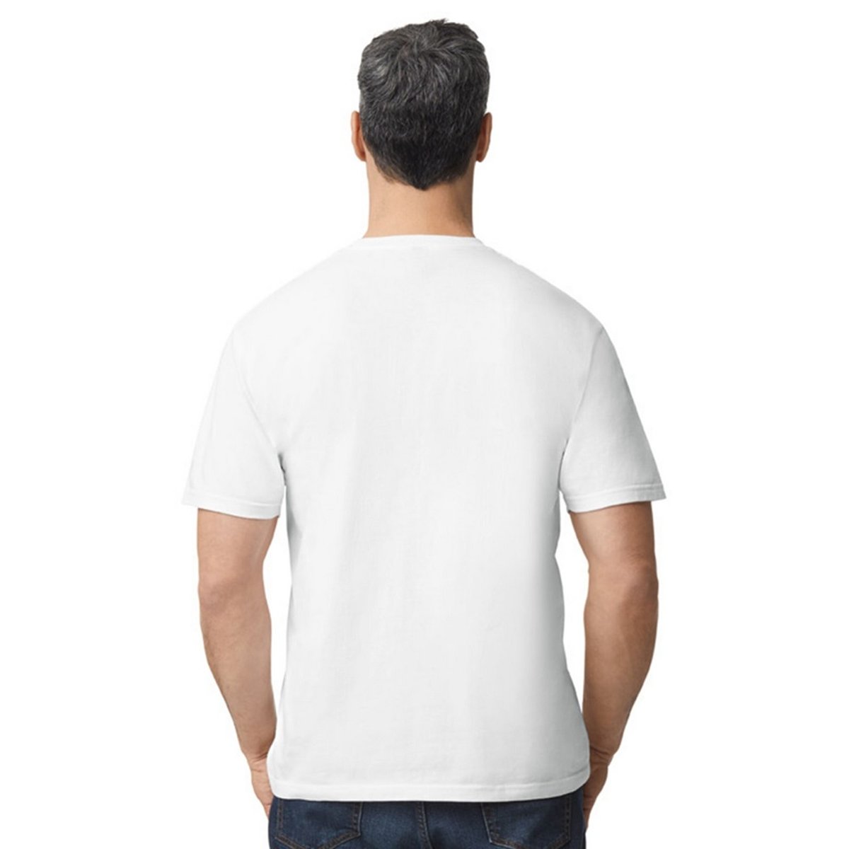 T-shirt SOFTSTYLE blanc, GILDAN
