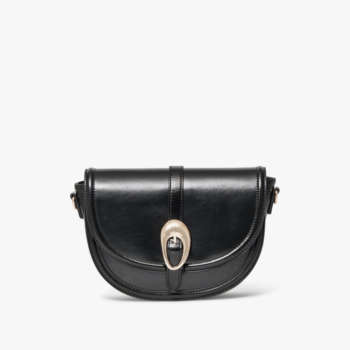 Sac À Main ESMEE besace boucle bijou noir, BOCAGE