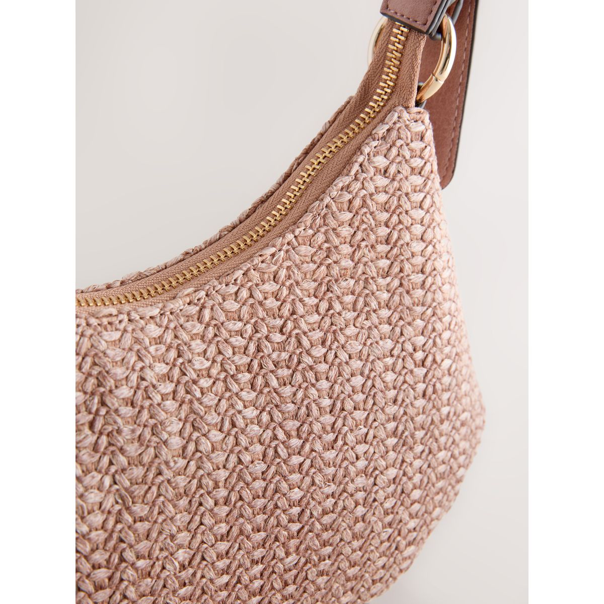 Sac porté épaule arrondi rose, NEXT