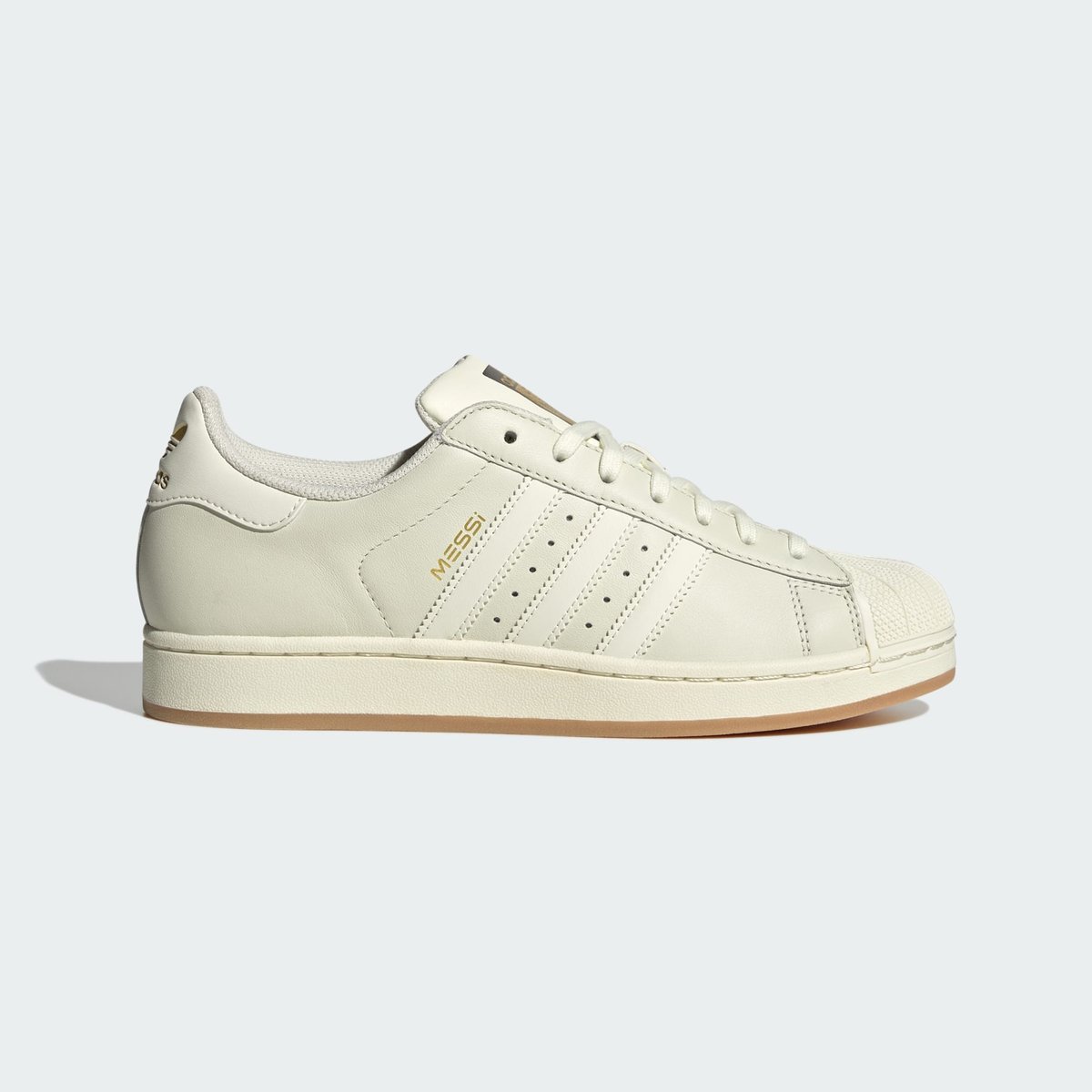Chaussure Superstar Messi Chaussure Superstar Messi ivory / ivory / gold metallic, adidas Performance