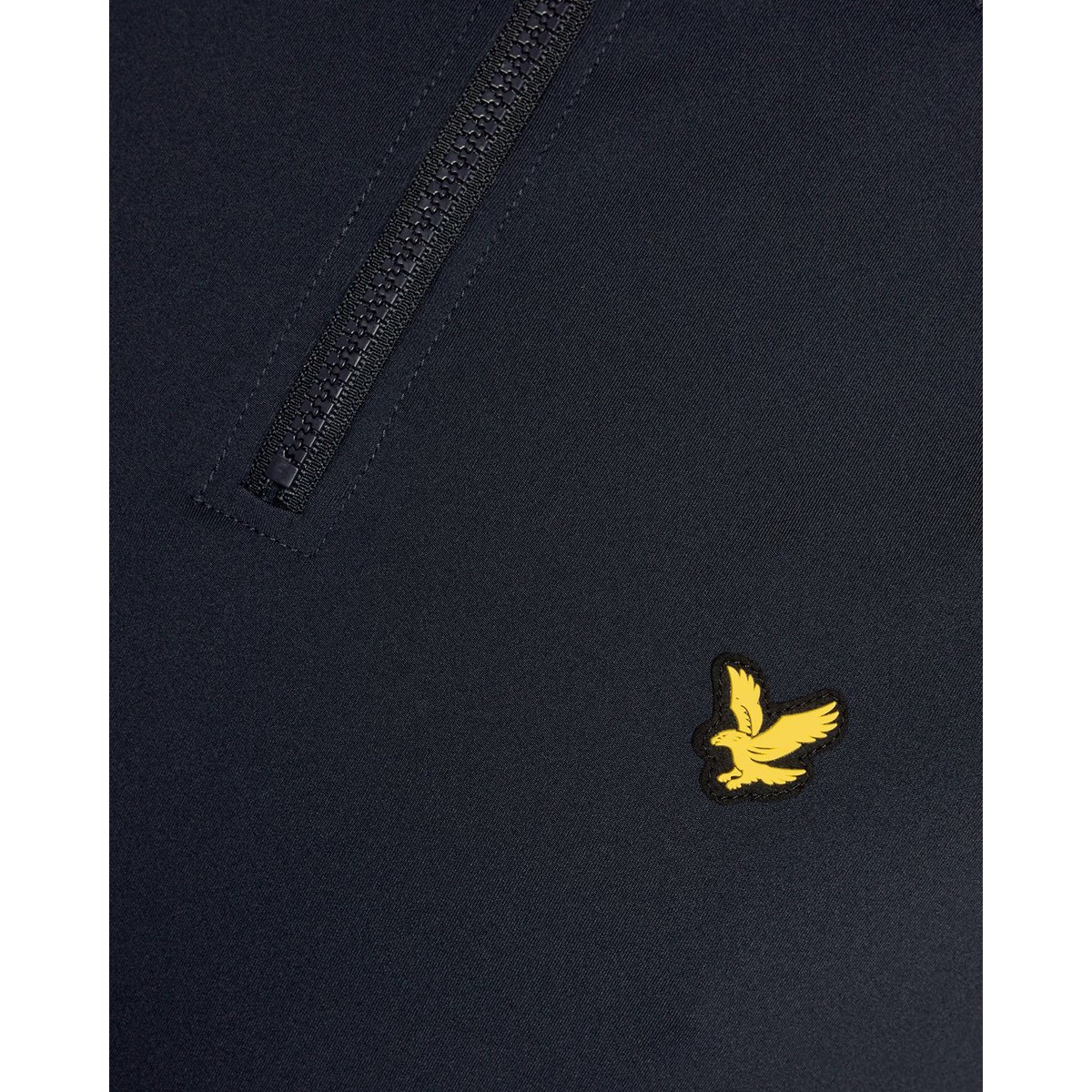 Couche intermédiaire mesh à panneaux bleu foncé marine, LYLE & SCOTT