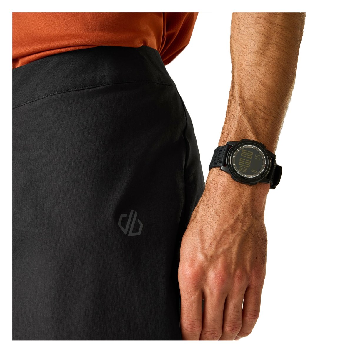 Short de cyclisme uni DESCENT noir, DARE 2B