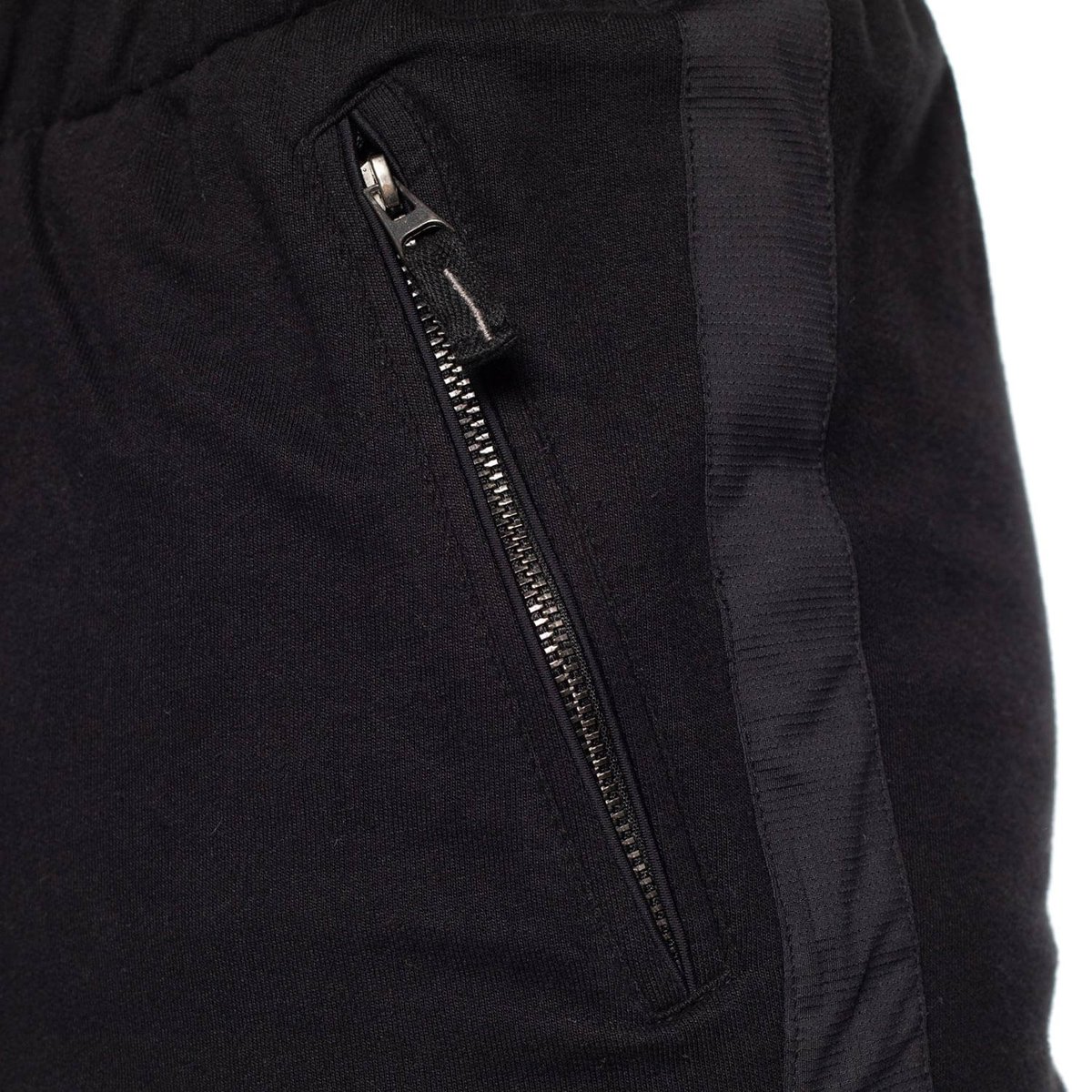 Short de sport molleton noir, SHILTON