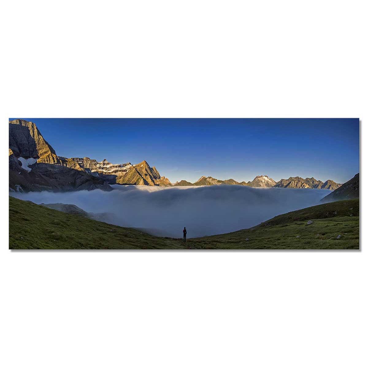 Tableau le mont perdu pyrénées tableau alu dibond, HEXOA