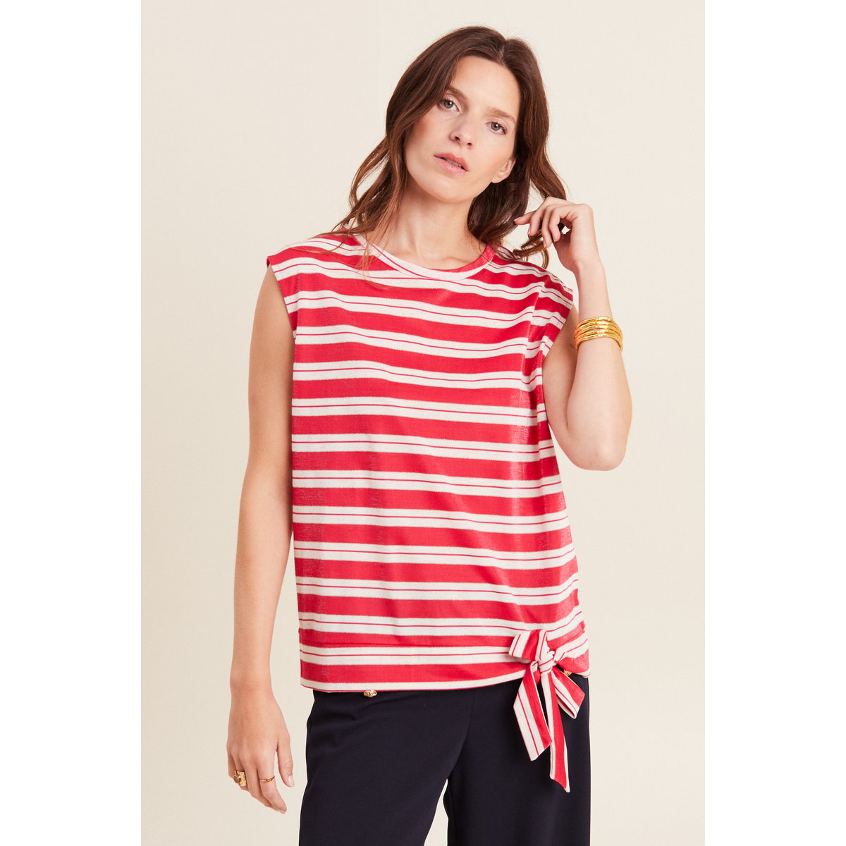 T-shirt manches courtes rouge, BREAL
