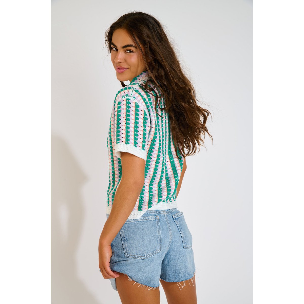 Chemise Avila - BLOOMDAY vert, BANANA MOON