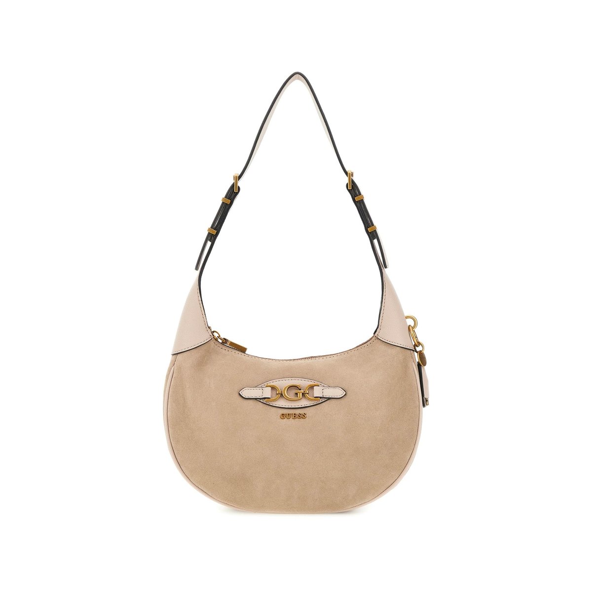 Sac D'épaule Malva Daim rose, GUESS