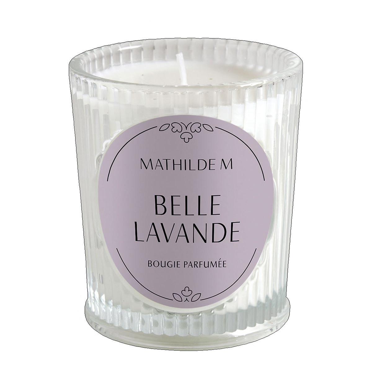 Bougie parfumée 145 g - Belle Lavande transparent, MATHILDE M