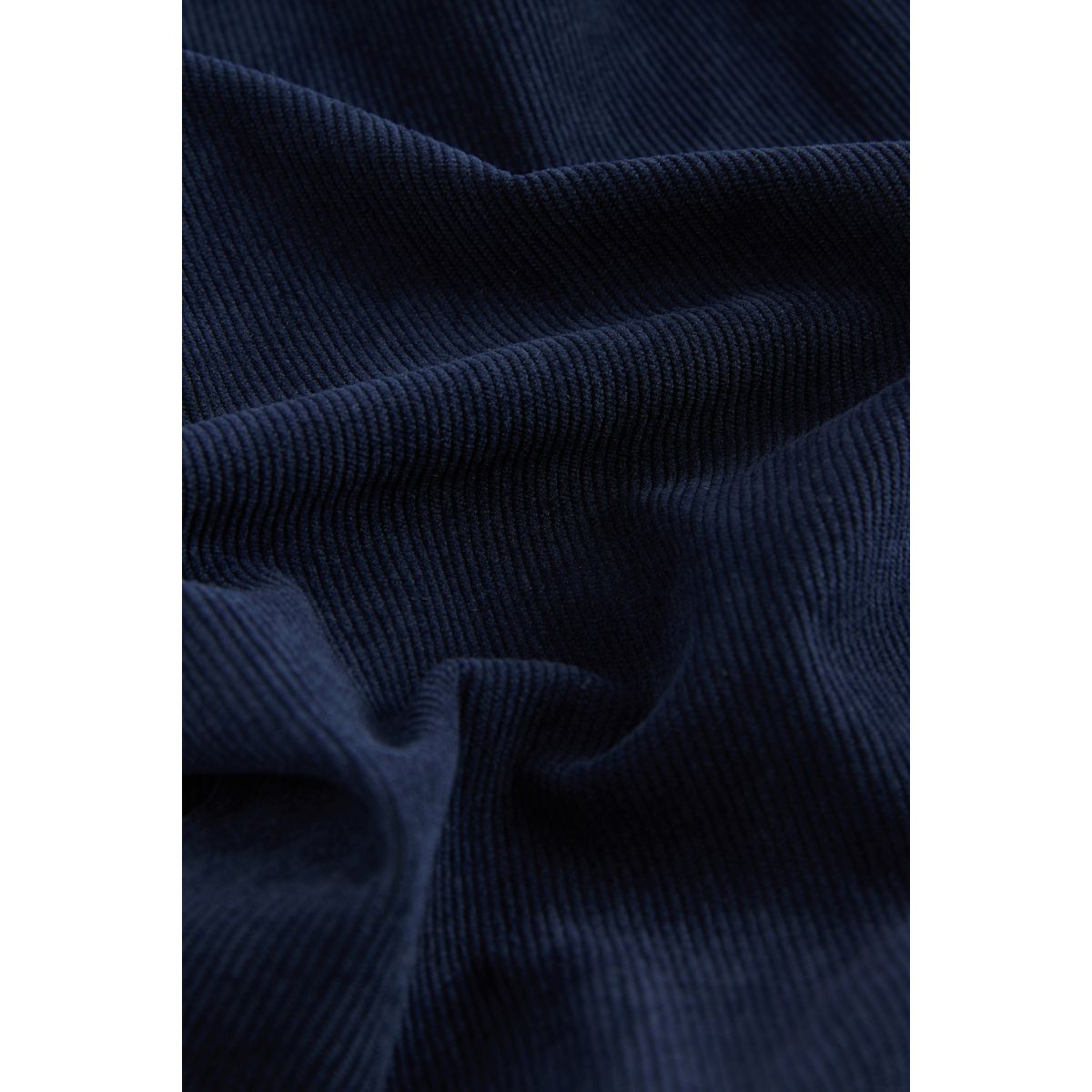 Pantalon large en velours côtelé lissant bleu marine, NEXT