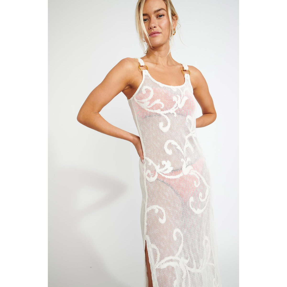 Robe beachwear Amiva - BOATDAY ecru, BANANA MOON