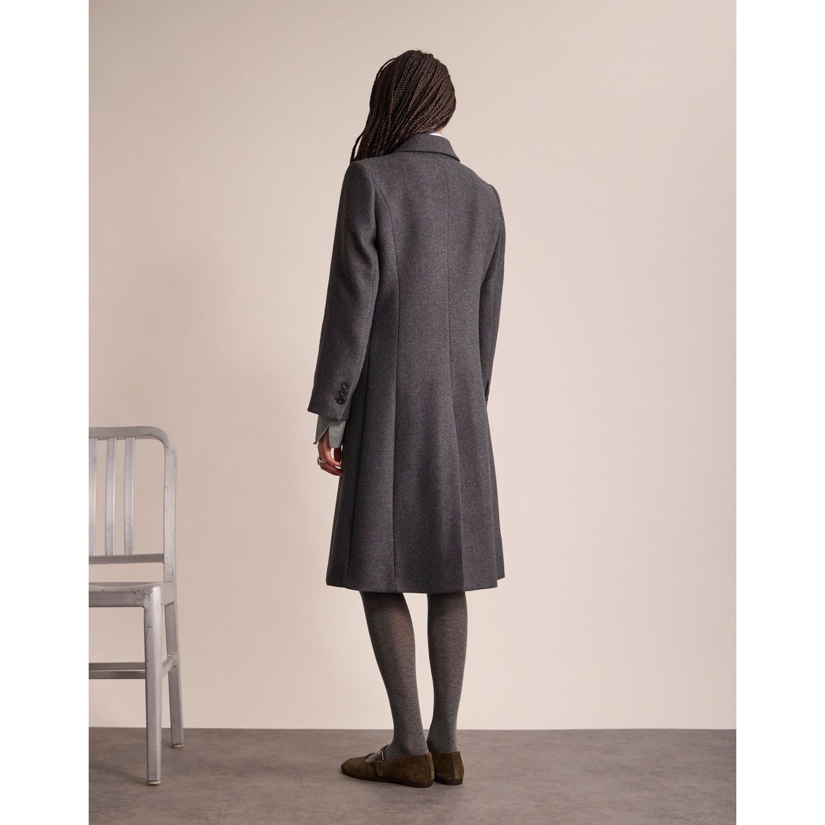 Manteau Enola gris, INES DE LA FRESSANGE PARIS