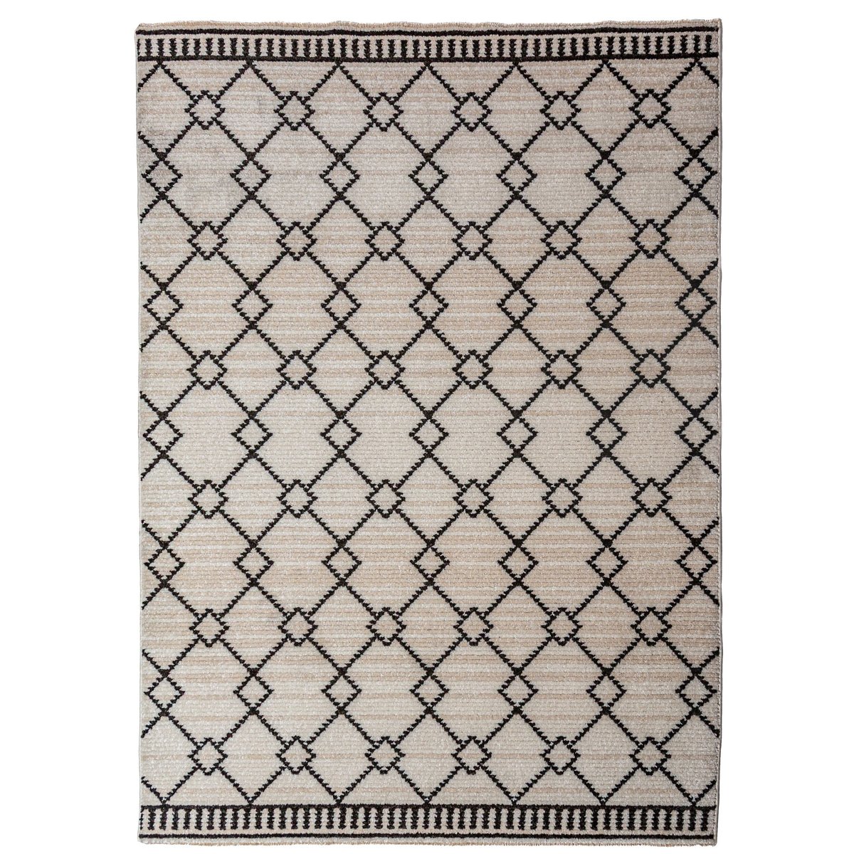 Tapis moderne ALLIA DIAMOND monochrome, FLAIR RUGS