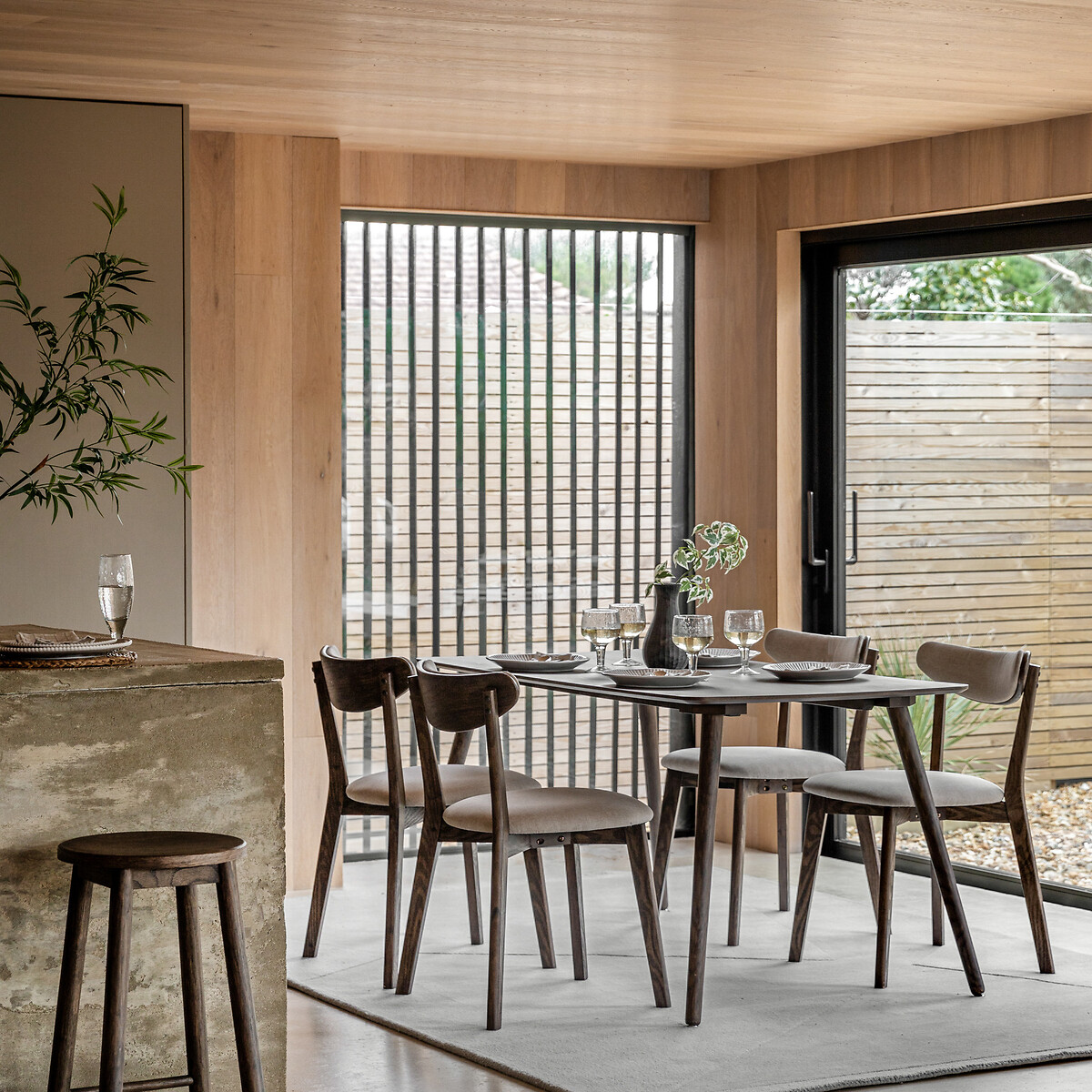 Hale Large Smoked Oak Dining Table (Seats 6) smoked oak, ÉDITÉ