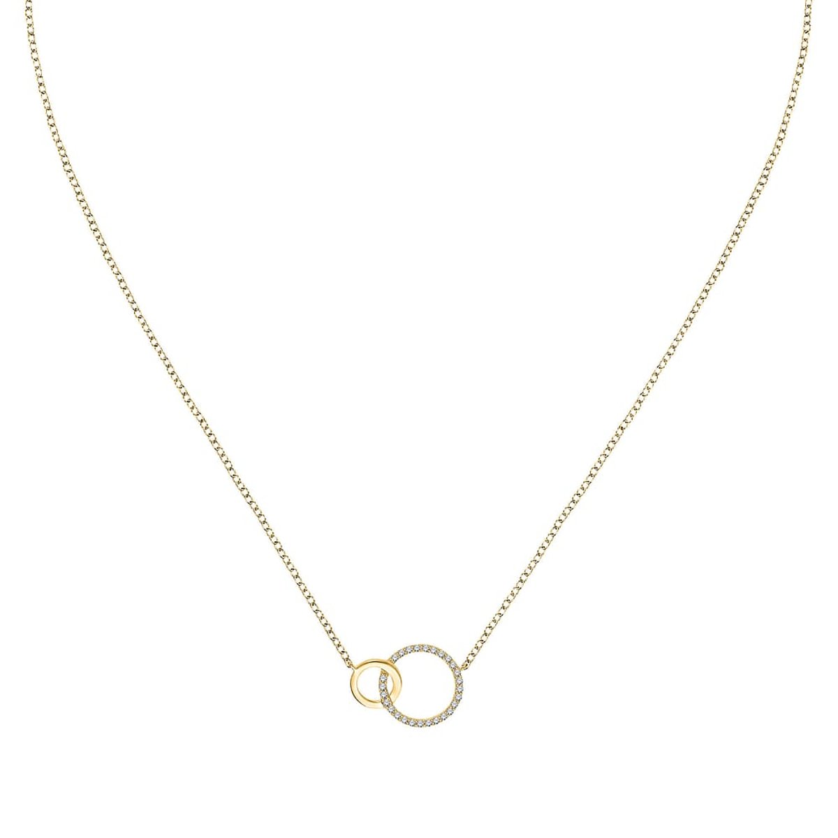 Colliers en Argent/oxyde de zirconium De Zirconium et Oxyde de zirconium or, CLEOR