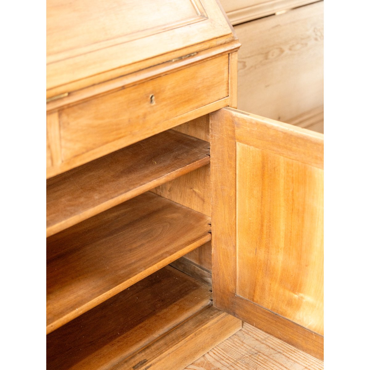 Secrétaire vintage en bois Edouard N°1041 - Bon état bois foncé, DEBONGOUT