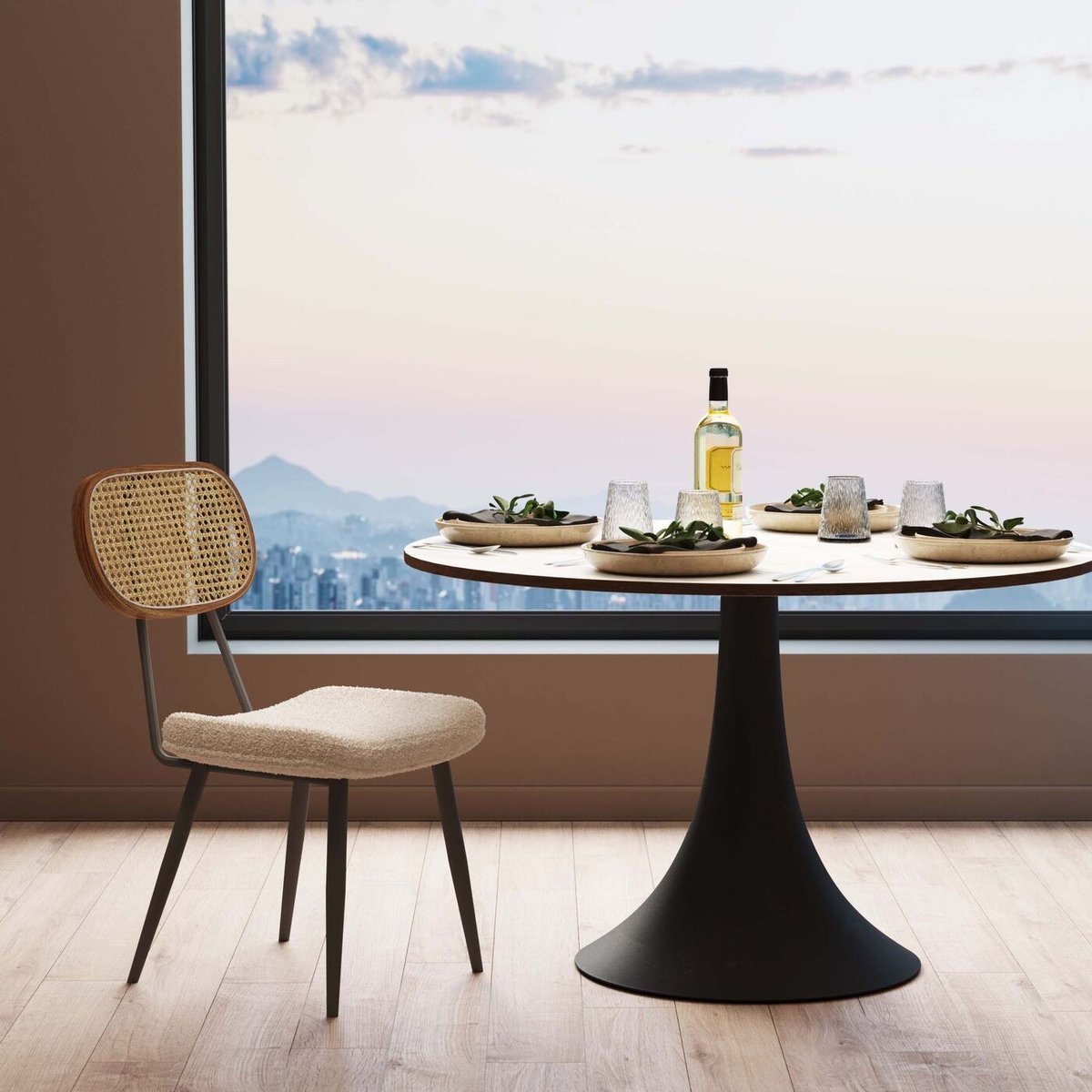 Chaise, ROSALI crème, KARE DESIGN