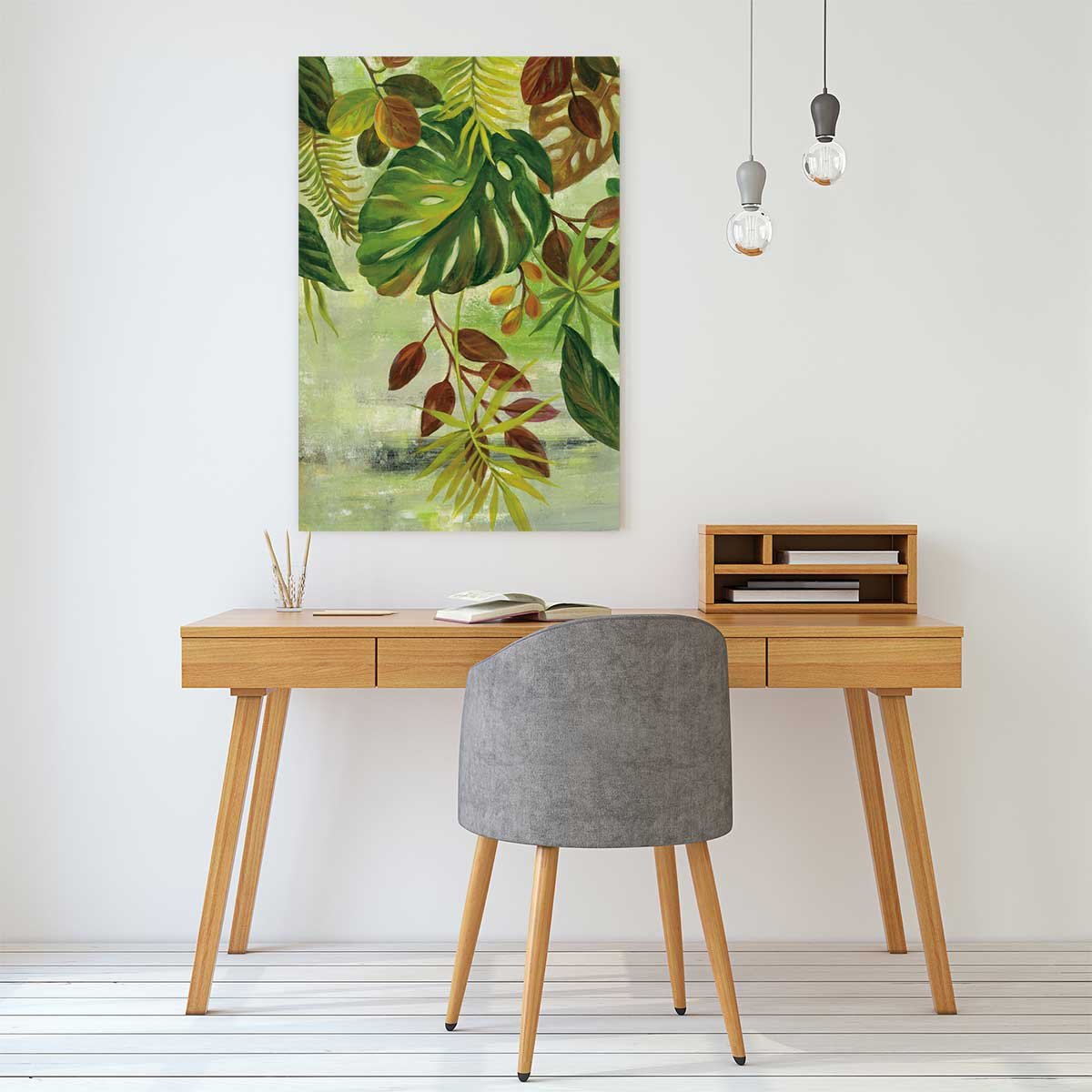 Tableau Feuillage tropical tableau alu dibond, HEXOA