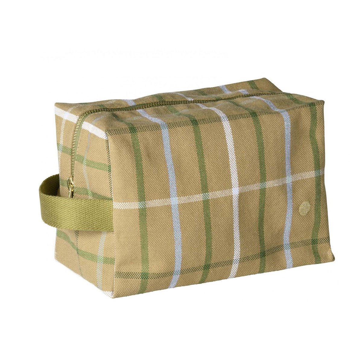 Trousse cube Scotty Blue Wr marron/blue, LA CERISE SUR LE GATEAU