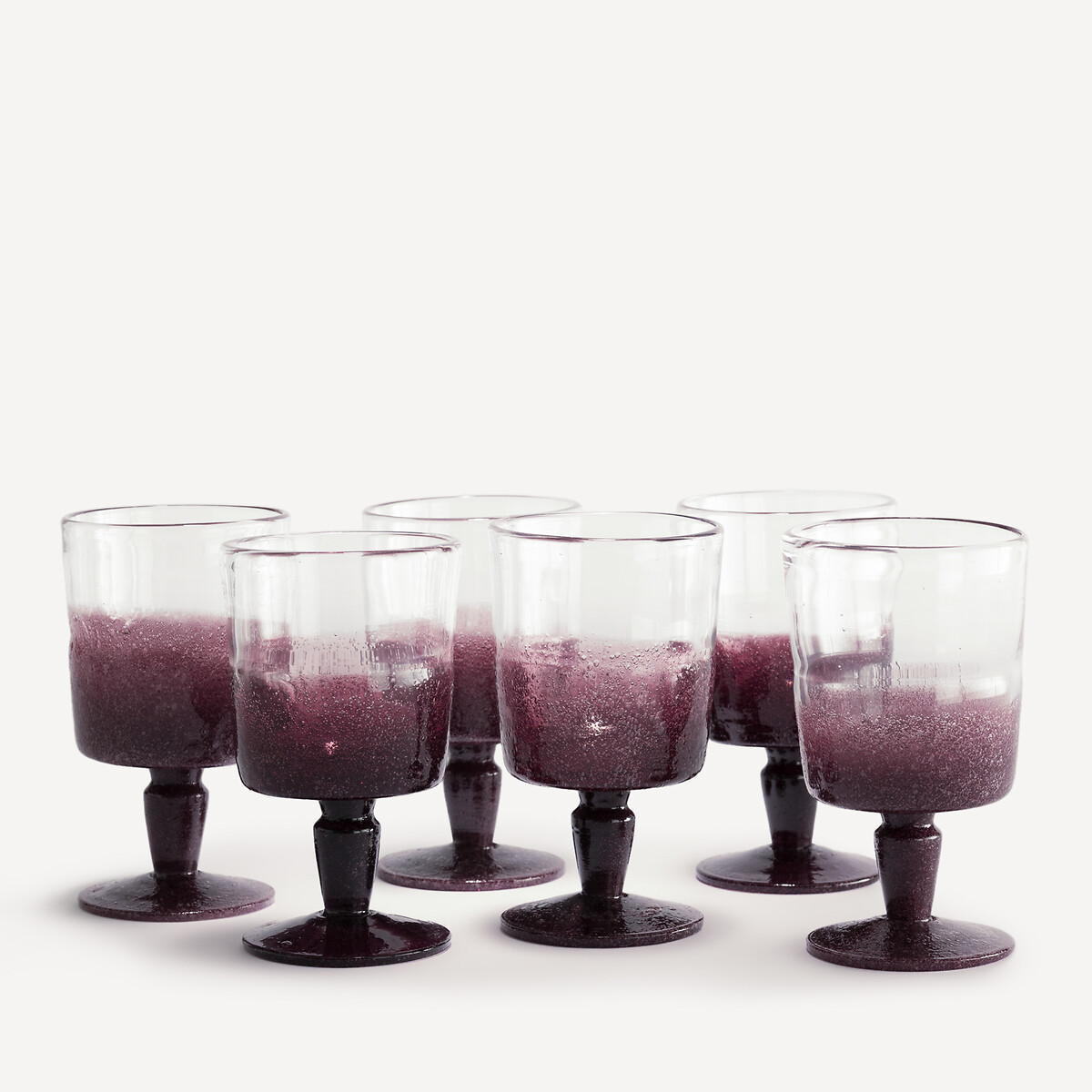 Lot de 6 verres à vin, Sila bourgogne, AM.PM