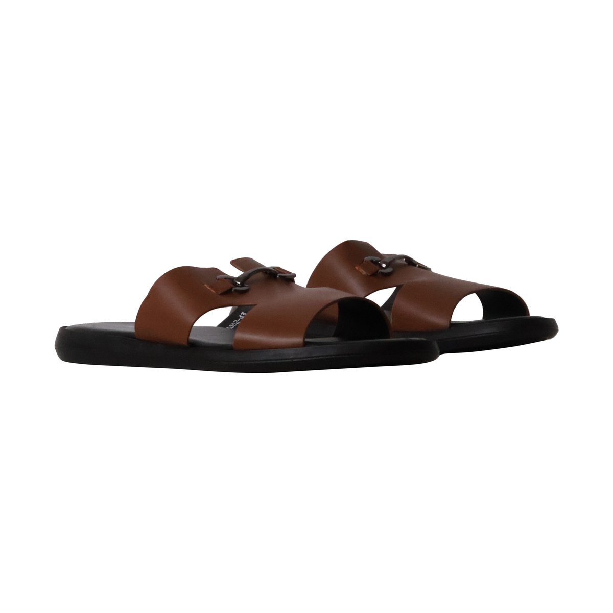 Mules à Enfiler marron, ENZO MARCONI